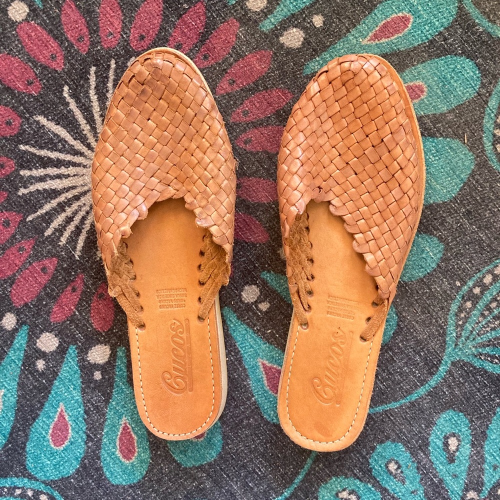 Mexican Huarache Slides